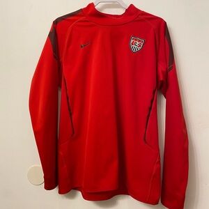 Nike USWNT storm fit warm up shirt. Women’s XL